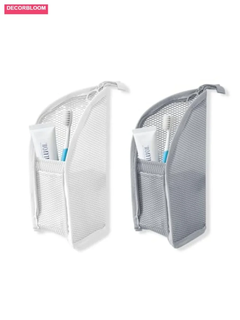 Standing Toiletry Bag | Portable Lightweight Travel EVA Cosmetic Brush